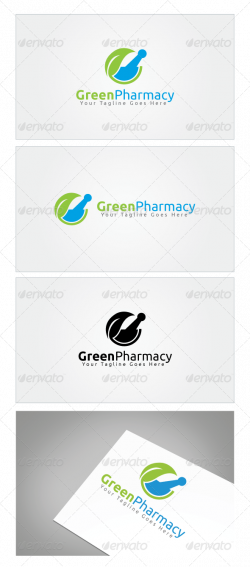 Green Pharmacy Logo Template | Pinterest | Logo templates, Pharmacy ...