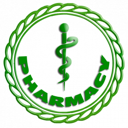 Green pharmacy logo clipart image - ipharmd.net