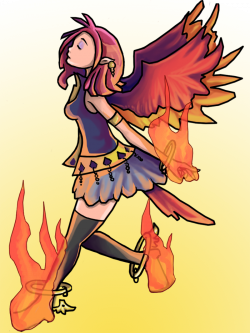 Phoenix Girl by InstantCereal on DeviantArt