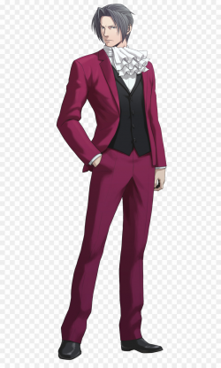 Female Miles Edgeworth PNG Ace Attorney Investigations ...