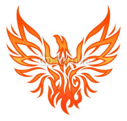 Fire Phoenix Designs Tribal Fire And Flame Phoenix | Phoenix ...