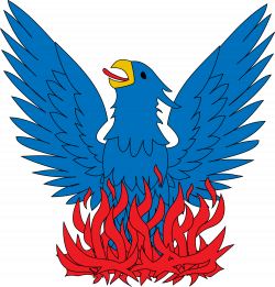 File:Heraldic charge Phoenix.svg - Wikimedia Commons