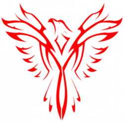 Red Phoenix Clip Art at Clker.com - vector clip art online ...