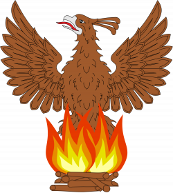 File:Heraldic phoenix.svg - Wikimedia Commons