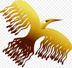 Phoenix Bird clipart - Phoenix, Yellow, Wing, transparent ...