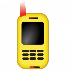 Clipart - netalloy toy mobile phone
