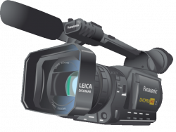 Free clip art technology gadgets panasonic video camera - ClipartBarn