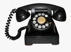 Download Old Bakelite Phone Transparent Png - Dial Phone Png ...