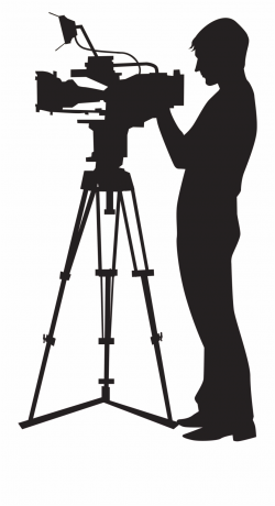 Camera Operator Video Camera Clip Art - Video Shooting ...
