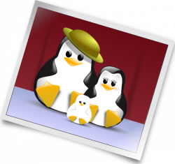 Happy Penguins Family Photo Clip Art at Clker.com - vector clip art ...