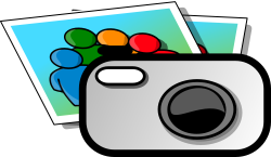 OnlineLabels Clip Art - Photo Camera