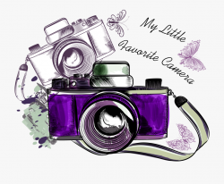 Photography Clipart Camera Sketch - Vintage Camera Images ...