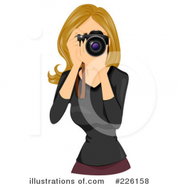 Photographer Clipart #226158 - Illustration by BNP Design Studio