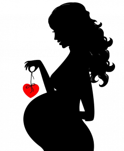 Woman Royalty-free Stock photography Clip art - Black pregnant women ...