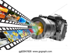 Stock Illustrations - Photography concept04. Stock Clipart ...