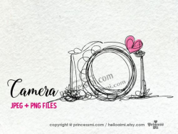 camera clipart, photography photographer artwork, PNG file by princessmi  SALE #14