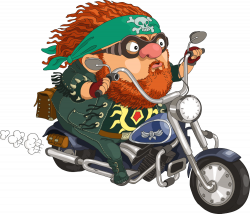 Motorcycle Cartoon Stock photography Clip art - Cartoon man riding a ...