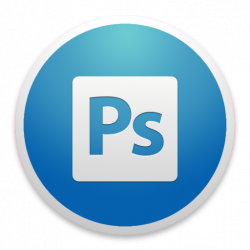 Adobe Photoshop Icon | Custom Round Yosemite Iconset | Paulo Ruberto