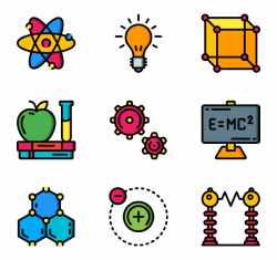28 science physics icon packs - Vector icon packs - SVG, PSD, PNG ...