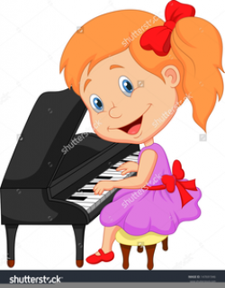 Child Playing Piano Clipart | Free Images at Clker.com ...