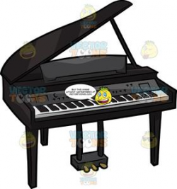 An Electric Baby Grand Piano