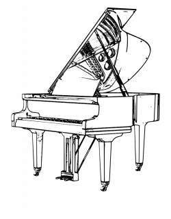 Keyboard Piano Drawing At Getdrawings - Grand Piano Clipart ...
