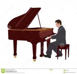 Piano Player Clipart Free - Clip Art Bay