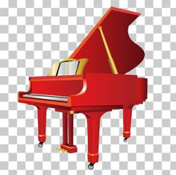 Red Piano PNG Images, Red Piano Clipart Free Download