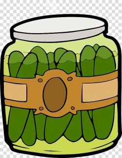 Pickled cucumber In a Pickle Jar , Cucumber canned ...