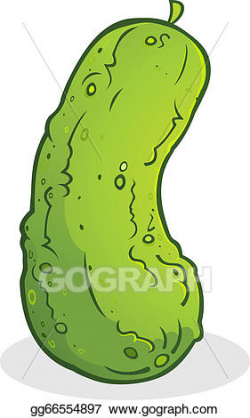 EPS Vector - Kosher dill pickle cartoon illustra. Stock ...