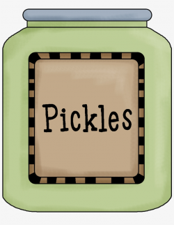 Pickle Clipart Jpeg - Jar Of Pickles Clipart Png PNG Image ...