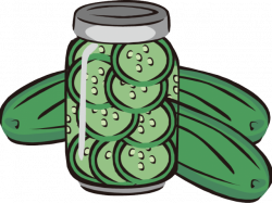 Pickles Clipart Cucumber Slice - Pickled Cucumber Clipart ...