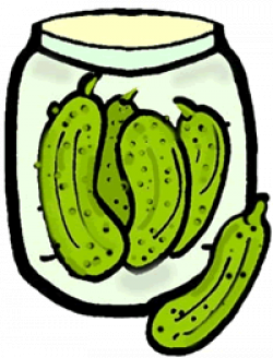 Pickle Jar Clipart