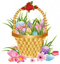 ForgetMeNot: baskets with Easter eggs