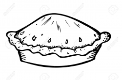 Pie clipart black and white Fresh pie clipart black and ...