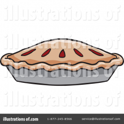 Pie Clipart #1106694 - Illustration by Cartoon Solutions