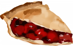 Slice Of Cherry Pie Clipart free | Eat Cake Pie Jello Pudding ...
