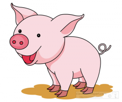 28+ Collection of Cute Pig Clipart Free | High quality, free ...