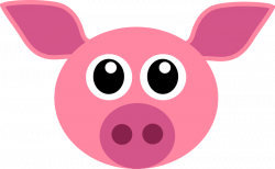Pig Head Clipart