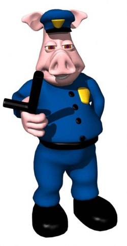 Pig Cop Blank Template - Imgflip