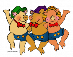 Clip Art Three Pigs Clipart