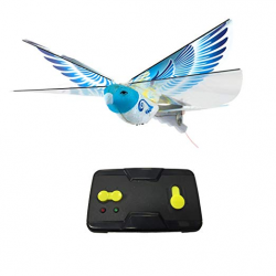 MukikiM eBird Blue Pigeon - 2016 Creative Child Preferred Choice Award  Winning Flying RC Toy - Remote Control Bionic Bird (Newest 2.4GHz Version  ...