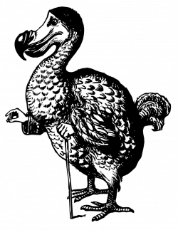 OnlineLabels Clip Art - The Dodo From Alice In Wonderland