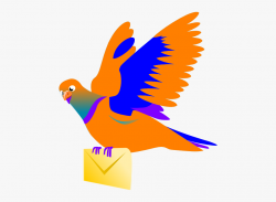 Flying Pigeon Clipart #128563 - Free Cliparts on ClipartWiki