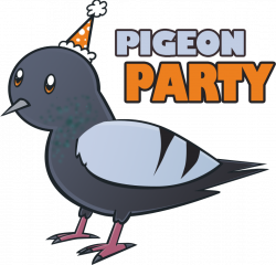 Pigeon Party T-Shirt Design by ecokitty on DeviantArt