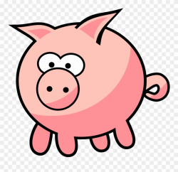 Cartoon Pig By Qubodup - Cartoon Pig Clipart (#134151 ...