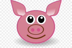 Pig Cartoon clipart - Pig, Nose, Circle, transparent clip art