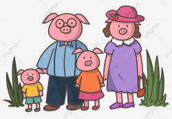 Year Of The Pig Pig Pigs Piggy, Pig Family, Cute Pig House ...