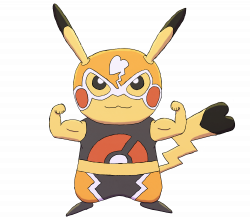 Pikachu Libre by Camberf on DeviantArt