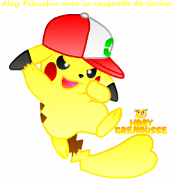 ALLY PIKACHU WITH ASH CAP:. by HOBYGRENOUSSE on DeviantArt